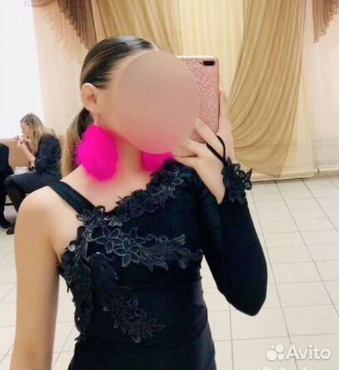 Платье Ю-1 (Латина) для спортивных бальных танцев