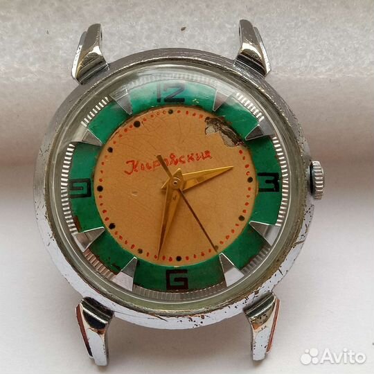 Часы СССР наручные Кировские краб