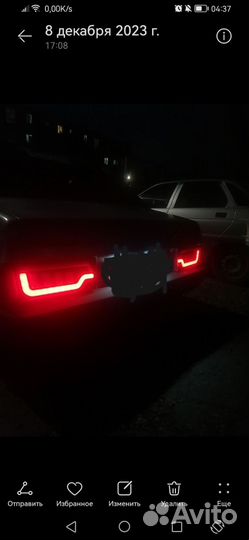 Задний фонари ваз