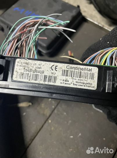 Блок управления комфортом Renault Megane 3 2010