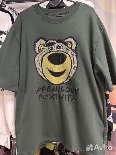 Футболка стразы