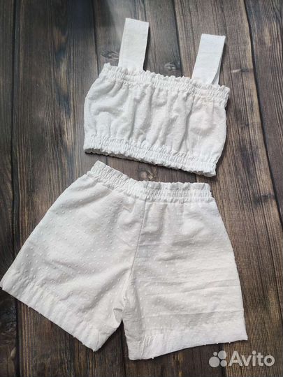 Костюм шорты и топ