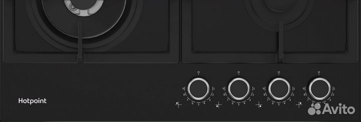 Встраиваемая газовая панель Hotpoint HGS 62F/BK