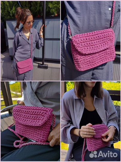 Вязаные сумки