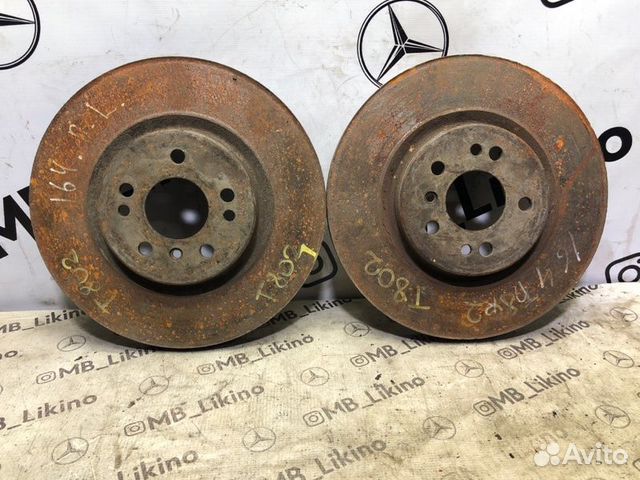 Тормозные диски переднее Mercedes-Benz Ml W164
