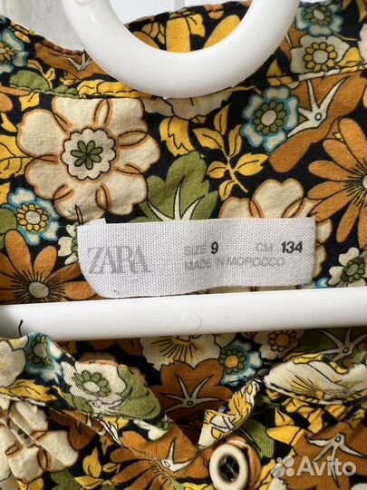 Рубашка на девочку Zara 134