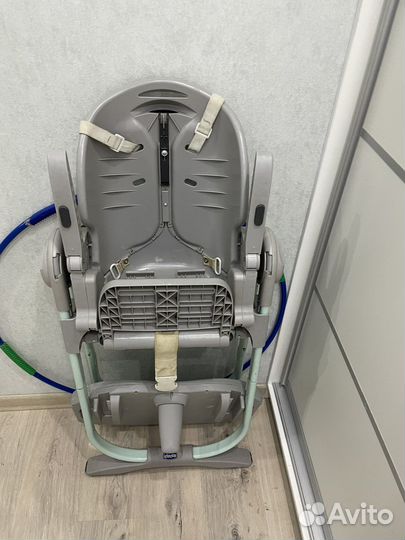 Детский стульчик для кормления chicco polly magic