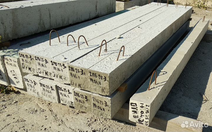 Перемычки железобетонные