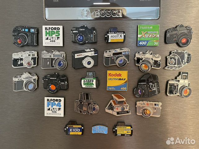 Магниты на холодильник фото тематики металл