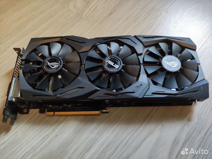 Видеокарта Asus GeForce GTX ROG Strix 1060 OC 6Gb