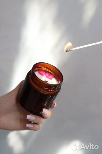 Ароматическая свеча в банке 200 мл