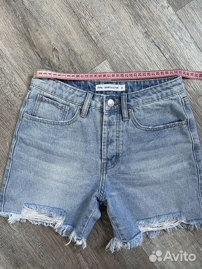 Джинсовые шорты женские/подростковые Bershka