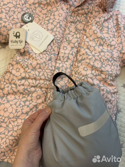 Зимний комбинезон для девочки 80