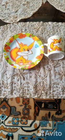 Наборы чайные,подстаканники,пепельница,тарелки