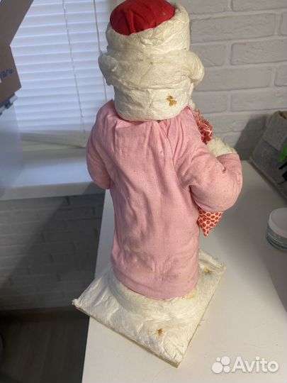 Дед мороз СССР из ваты 1978