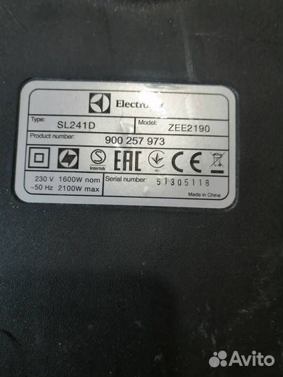 Пылесос Electrolux на запчасти