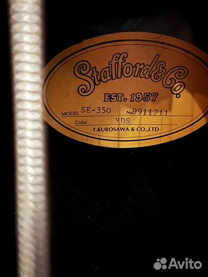 Электроакустическая гитара Stafford SE-350