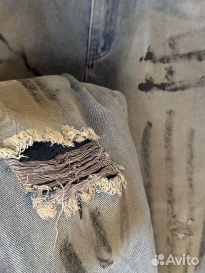 Джинсы Acne studios type грязные какиу Кореша