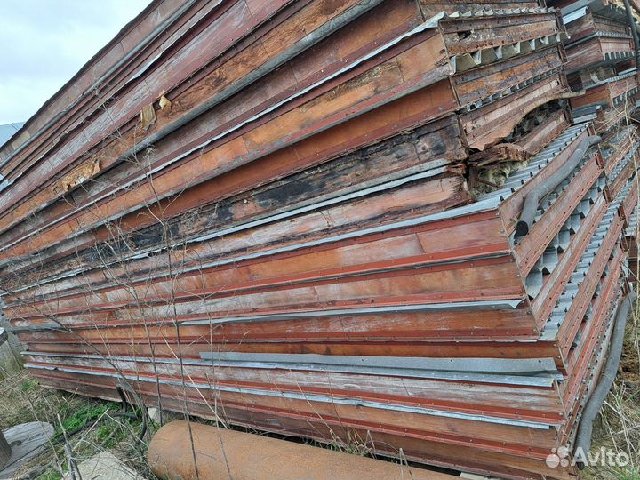 Сэндвич панели бу 6 метров