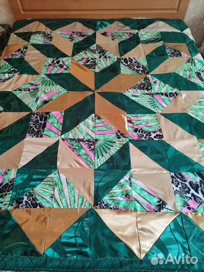 Покрывало и наволочки пэчворк