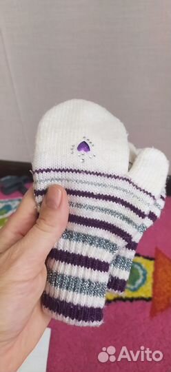 Шапка зимняя для девочки 52 54