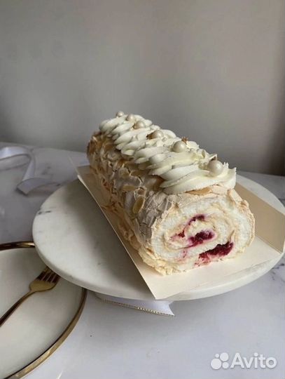 Меренговый рулет