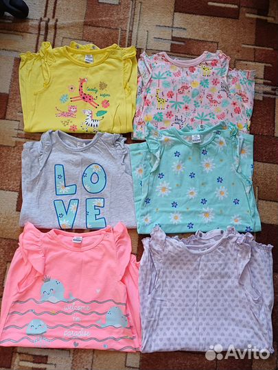 Боди для девочки 86 -92