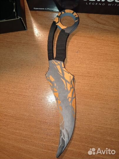 Деревянный нож Фланг VozWooden Флейр (Стандофф 2)