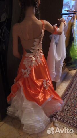 Платье для бальных танцев стандарт