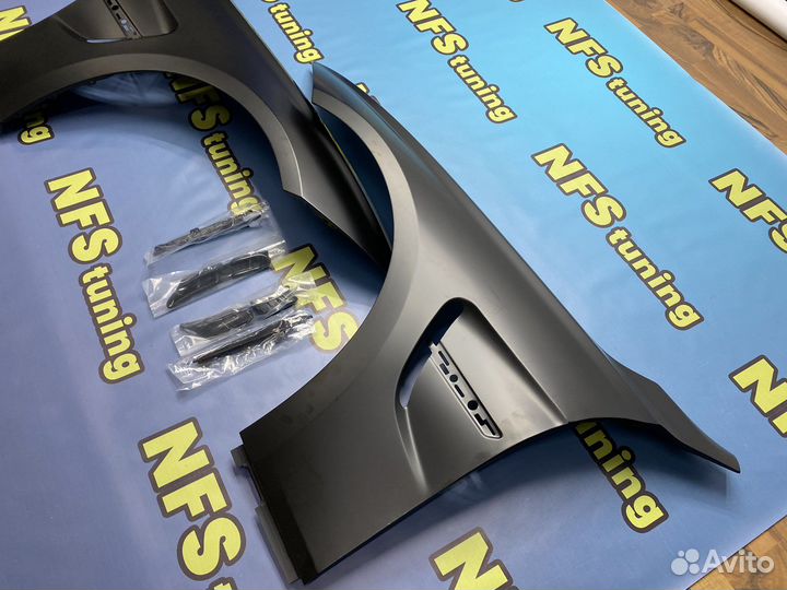 Крылья для BMW F30 M3 в стиле F80