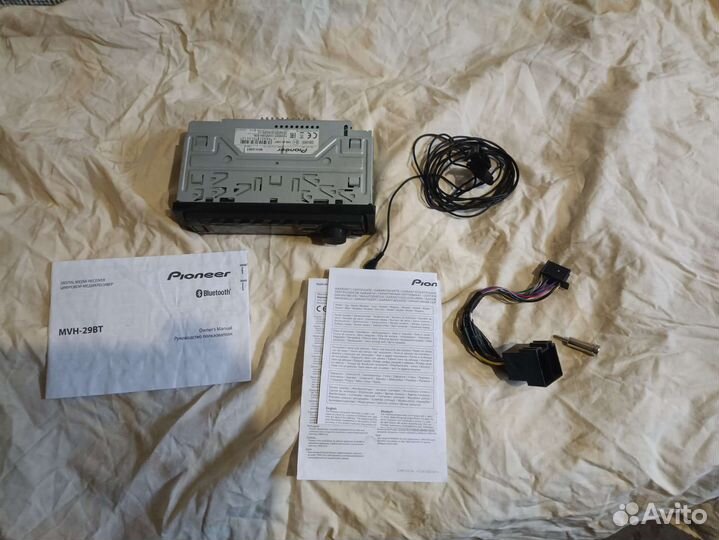 Автомагнитола pioneer MVH-29BT