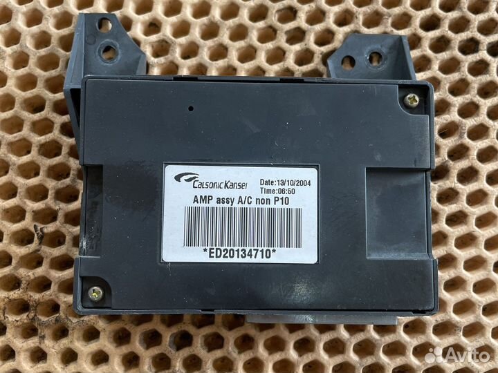 Nissan primera p12 блок управления климатом