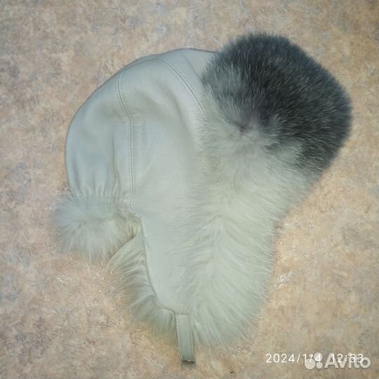 Шапка ушанка женская