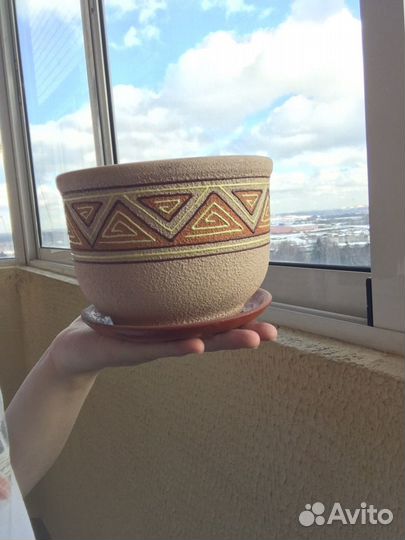 Цветочный горшок