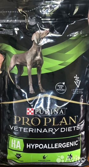 Purina pro plan veterinary diets HA 3 шт по 3 кг