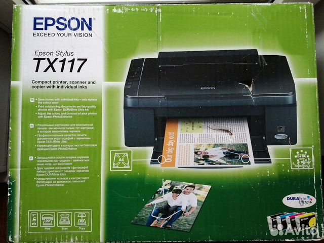 Продаю принтер Epson Stylus TX117