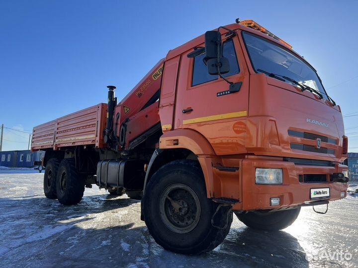 КАМАЗ 43118 с КМУ, 2018