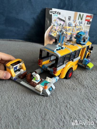 Lego hidden side автобус лего 70423