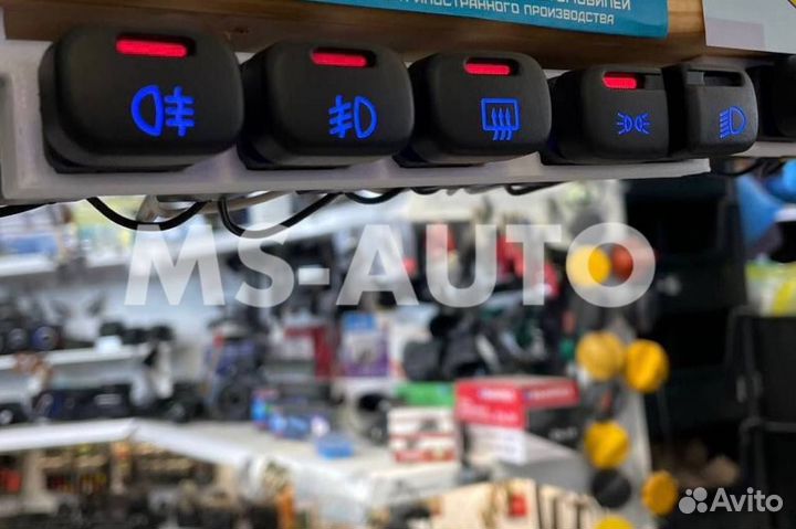 Пересвет кнопок ваз 2114