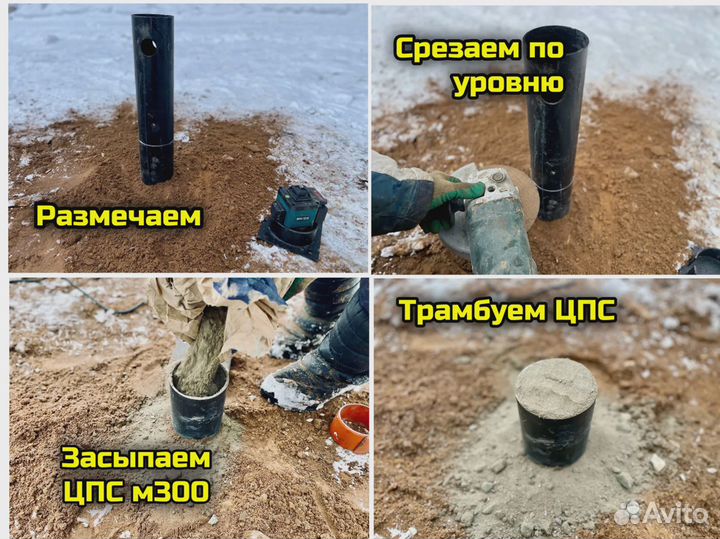 Винтовые сваи с доставкой