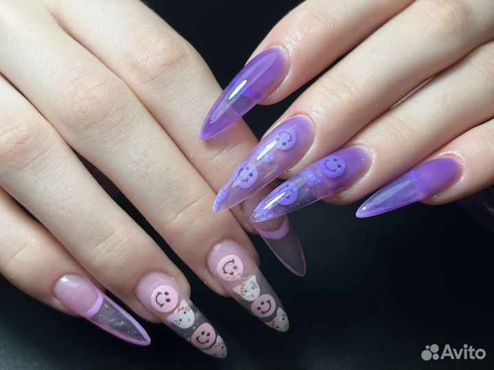 Комбинированный педикюр