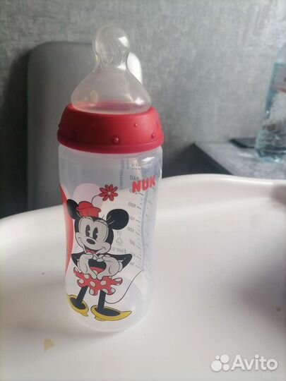 Бутылочка для кормления nuk 6-18 месяцев
