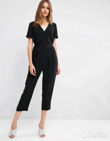 Комбинезон чёрный Zara knit зара