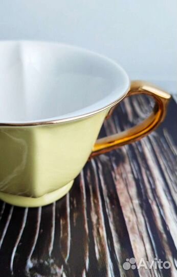 Чашка с блюдцем подарочный набор в коробке