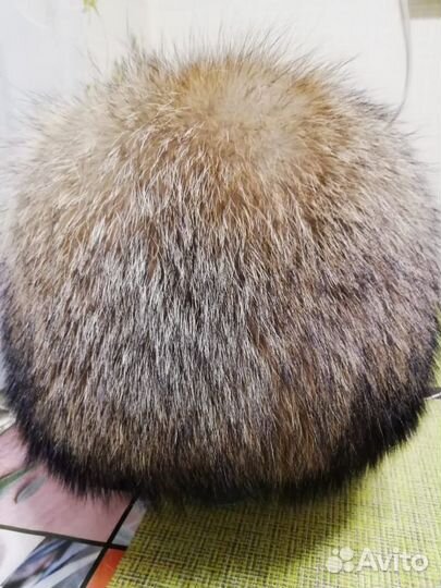 Шапка енотовая