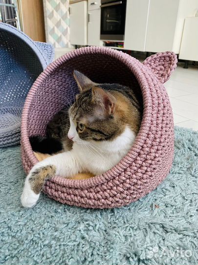 Домик лежанка для животных (коты, собаки и другие)