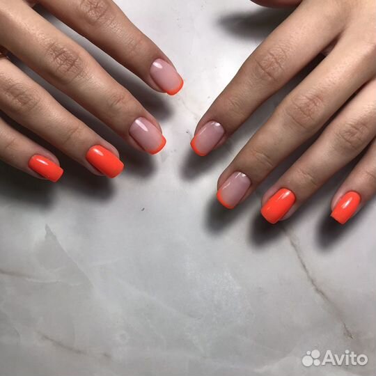 Маникюр,покрытие гель-лак,дизайн Педикюр