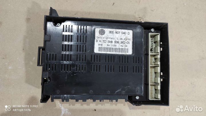 Блок управления климатконтролем Volkswagen Phaeton