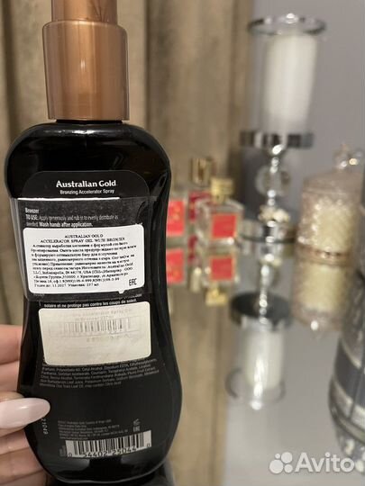 Масло спрей для загара на солнце Australian gold