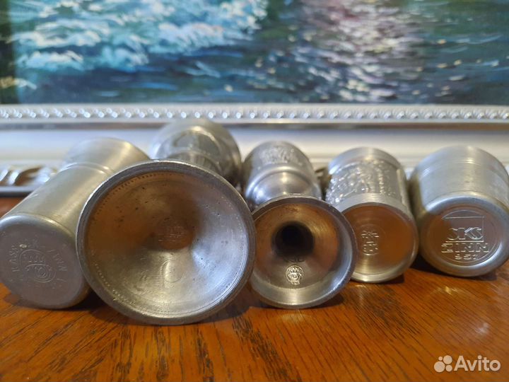 Интерьерные оловянные предметы